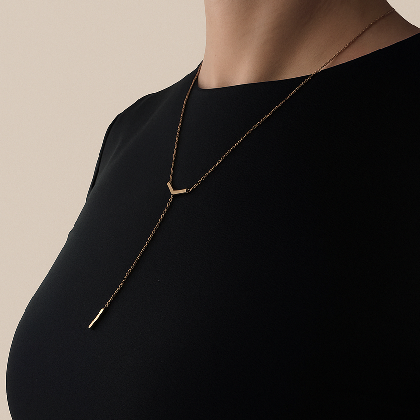 Vergoldete Edelstahl-Halskette – wasserfester Schmuck von ILYRA