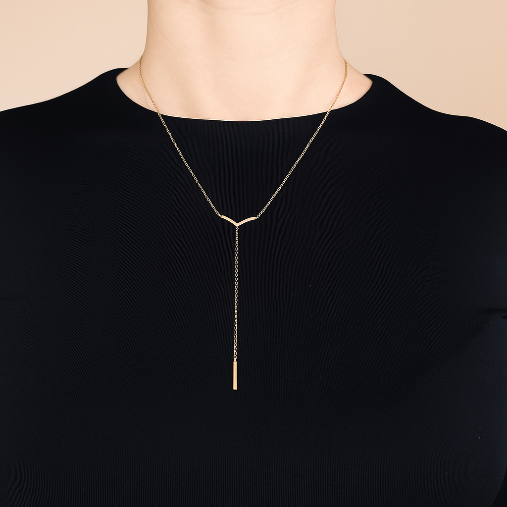 Vergoldete Edelstahl-Halskette – wasserfester Schmuck von ILYRA